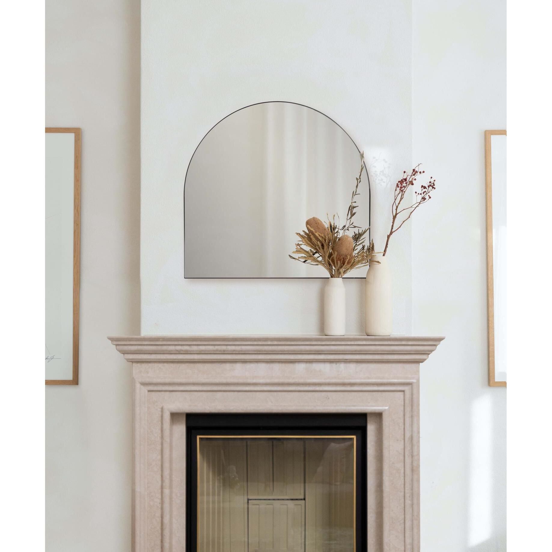 Van Buren 36 X 34 inch Black Mirror