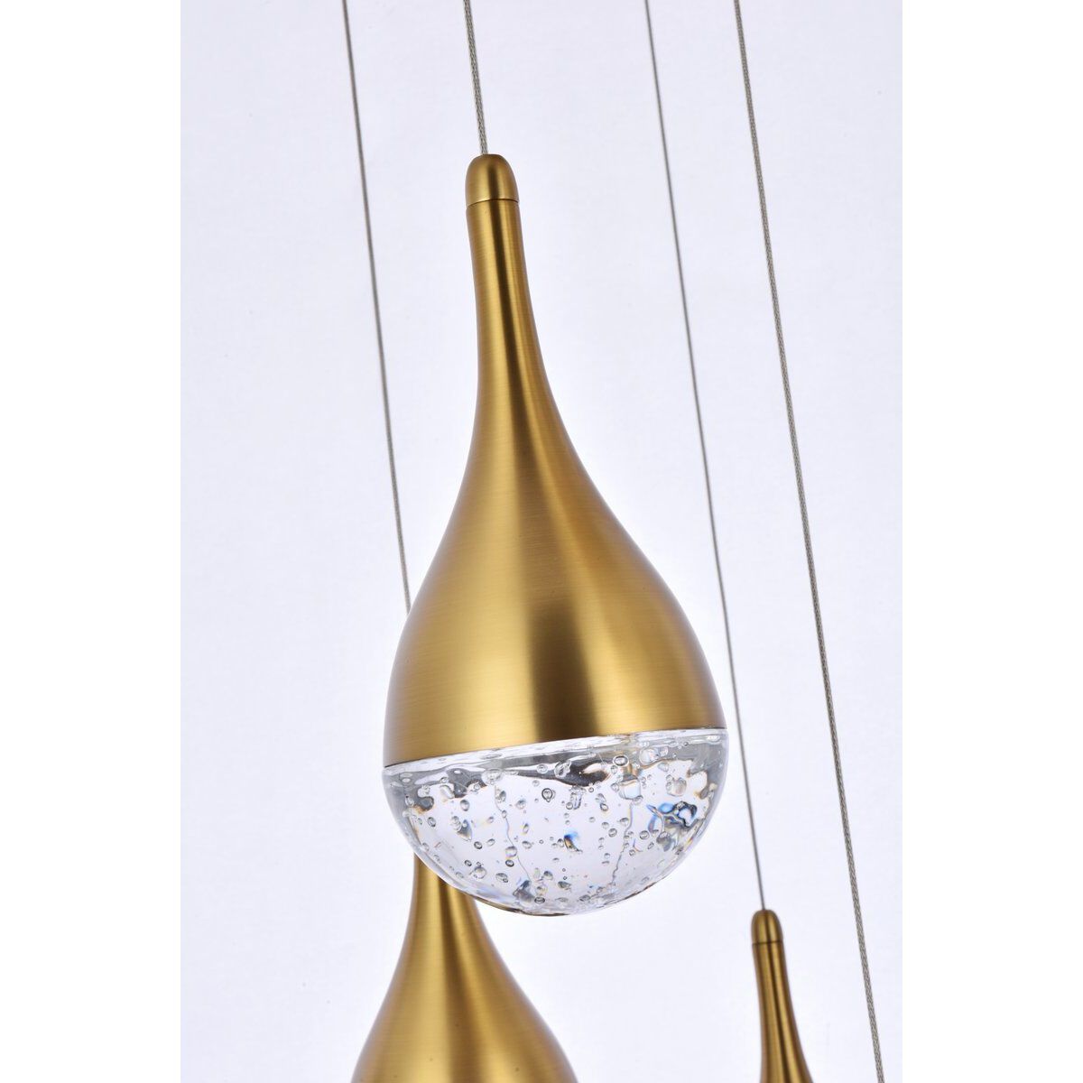 luz リング luzury Aurora Borealis And White Cubic Zirconia Rhodium Over