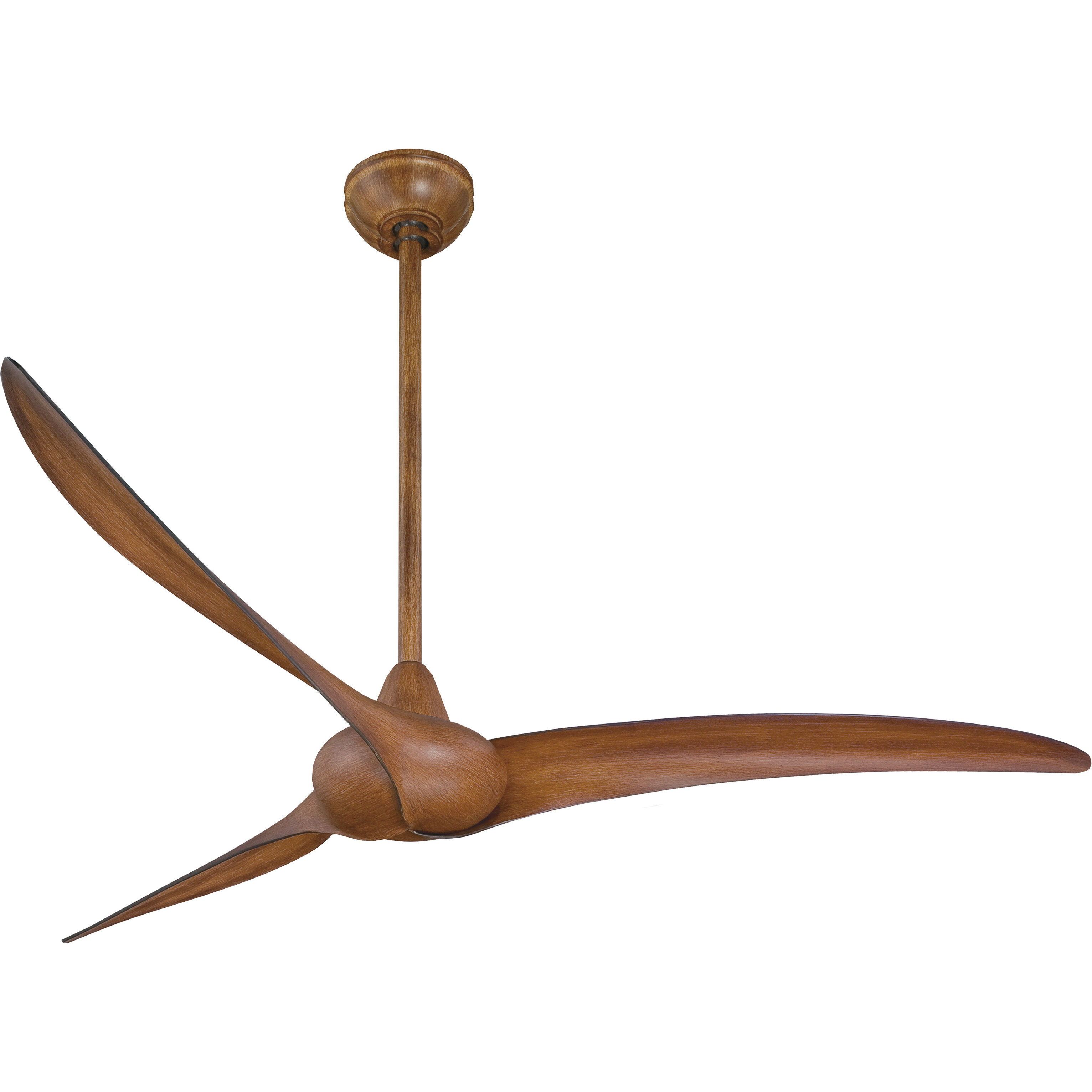 Wave 65 inch Distressed Koa Ceiling Fan
