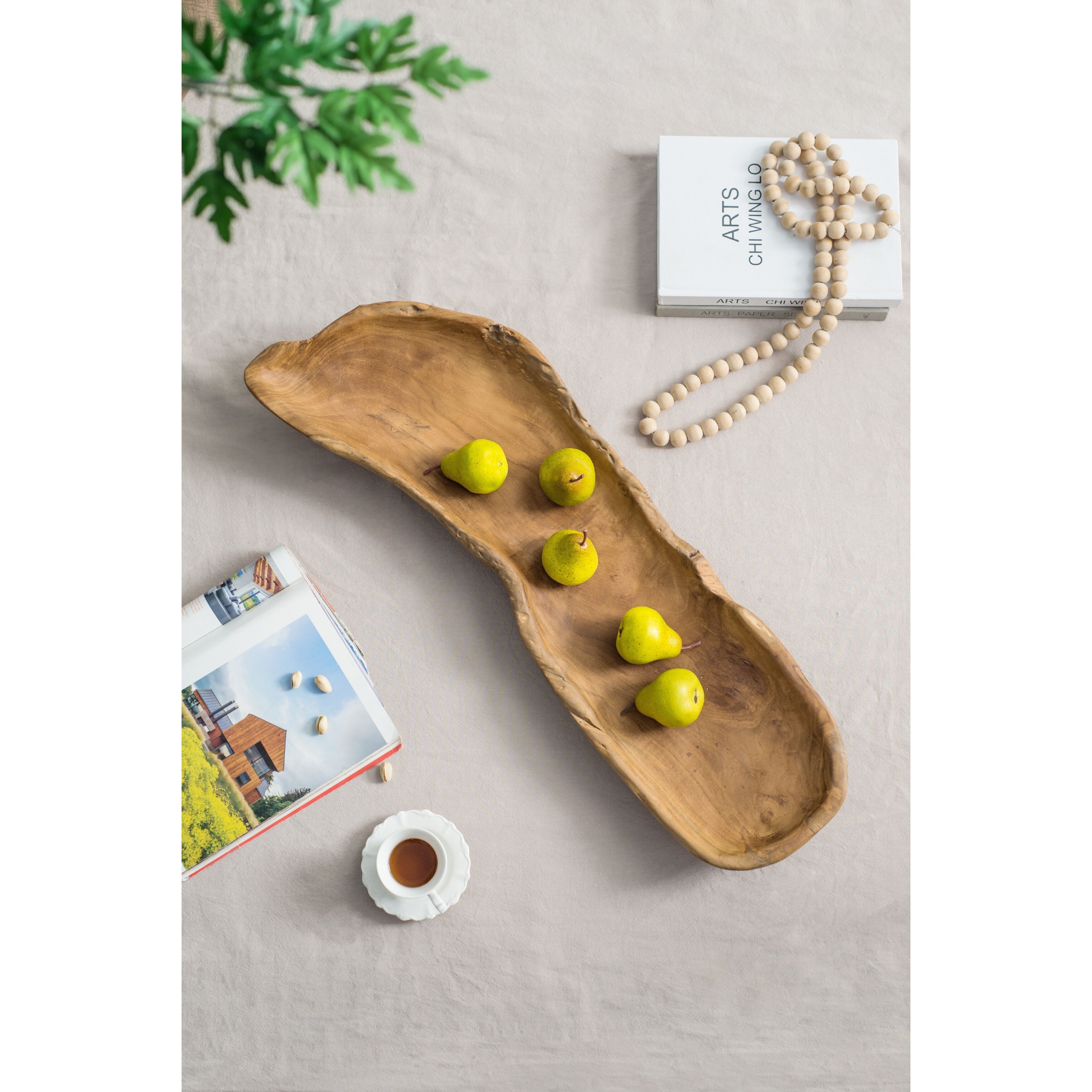 Anita 30.7 X 9.1 inch Brown Decorative Plate