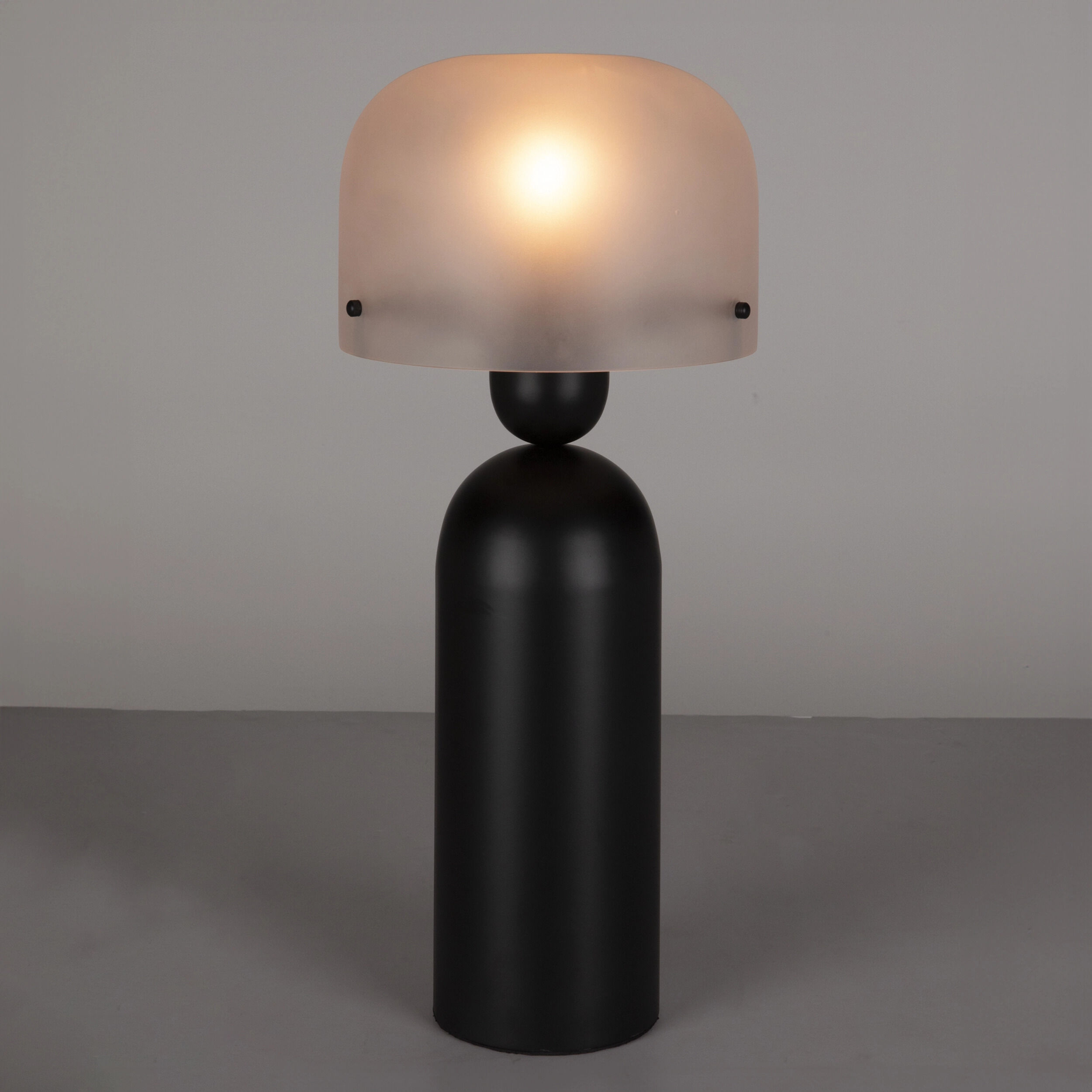 Emma 25 inch 60.00 watt Matte Black Table Lamp Portable Light