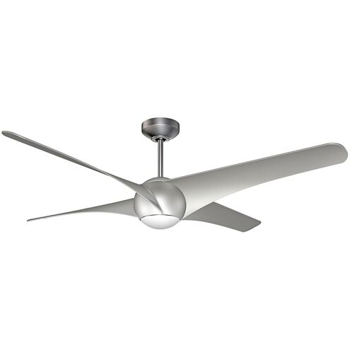 Juno 54 inch Satin Nickel Ceiling Fan