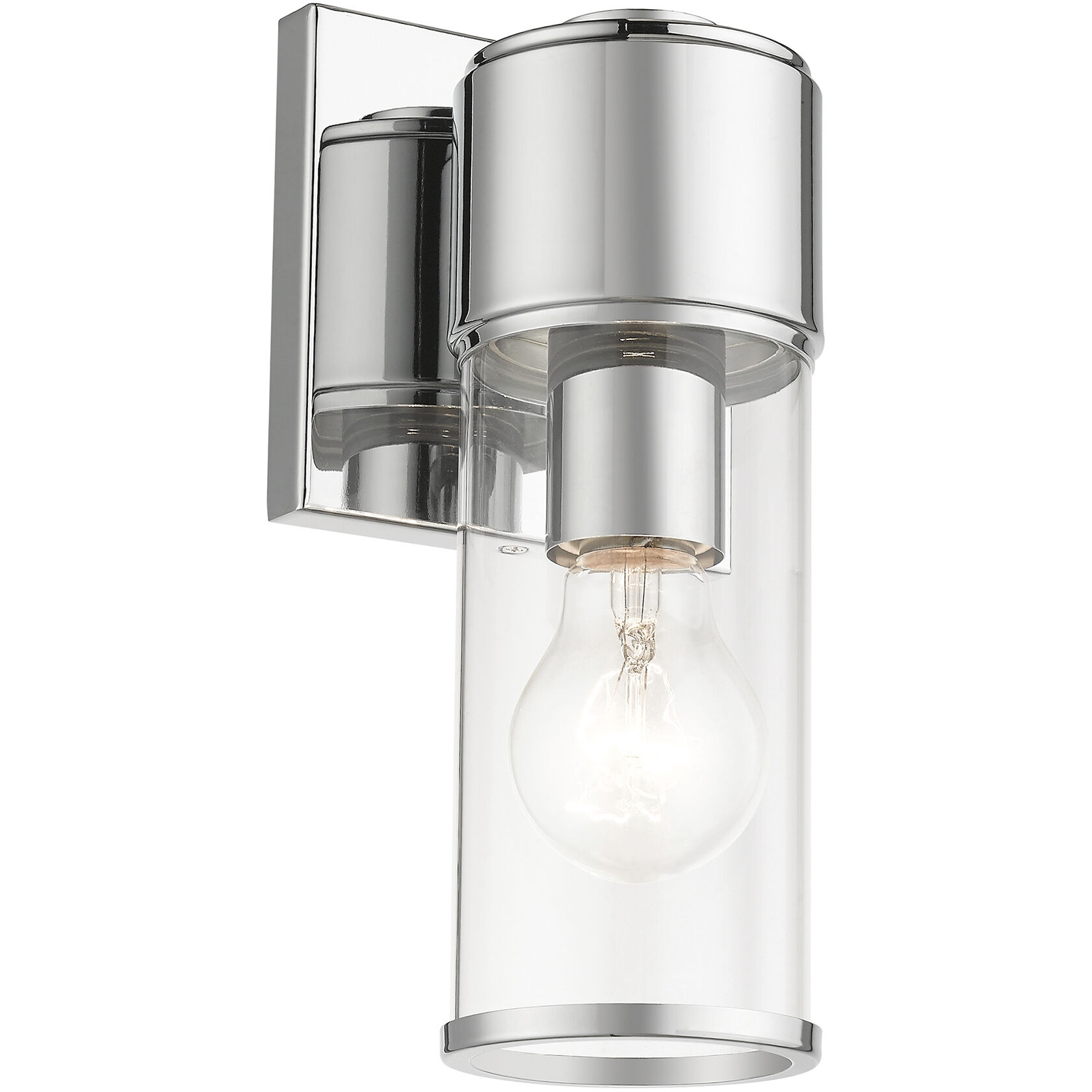 Quincy 1 Light 4.75 inch Polished Chrome ADA Wall Sconce Wall Light