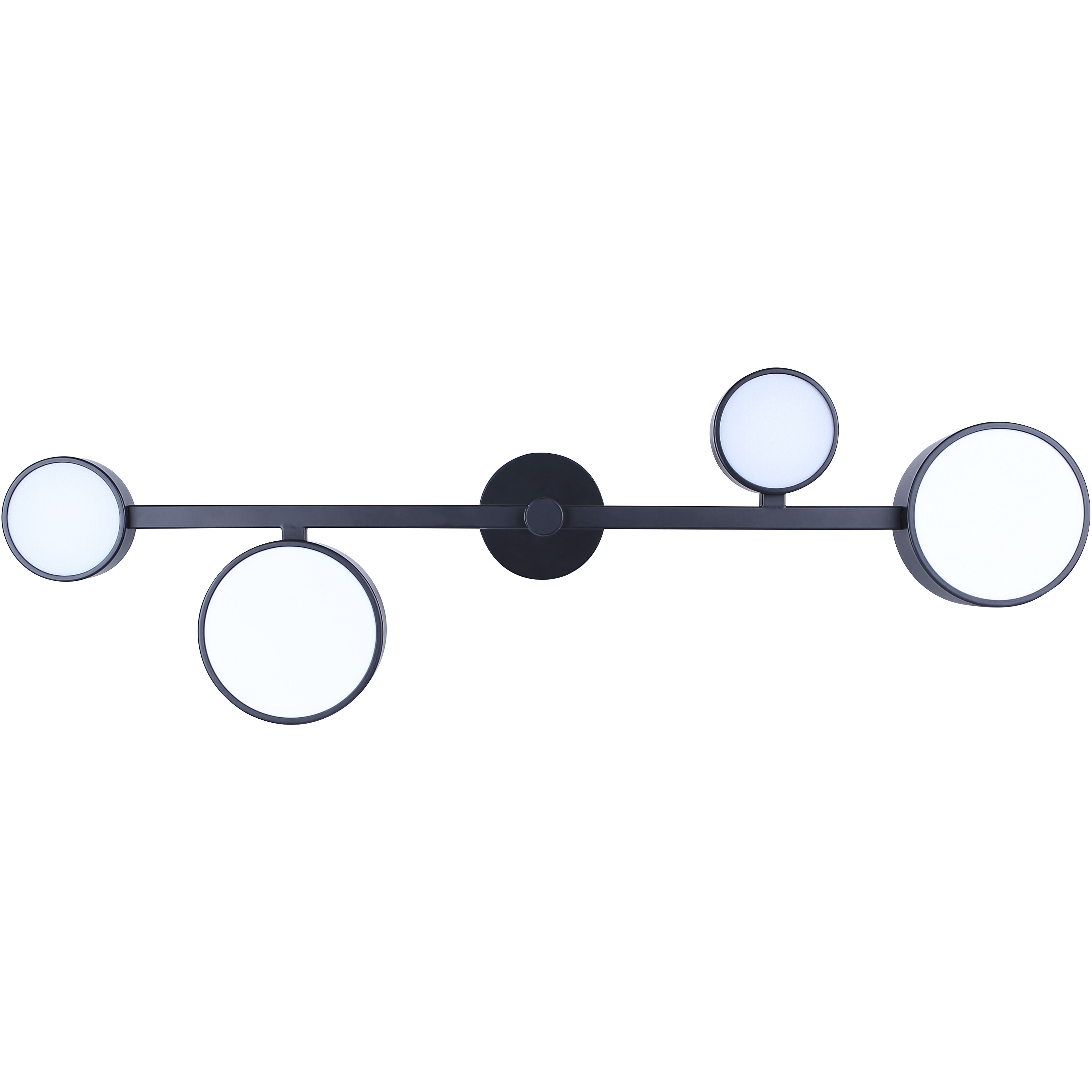 Montgomery LED 34 inch Black Pendant Ceiling Light