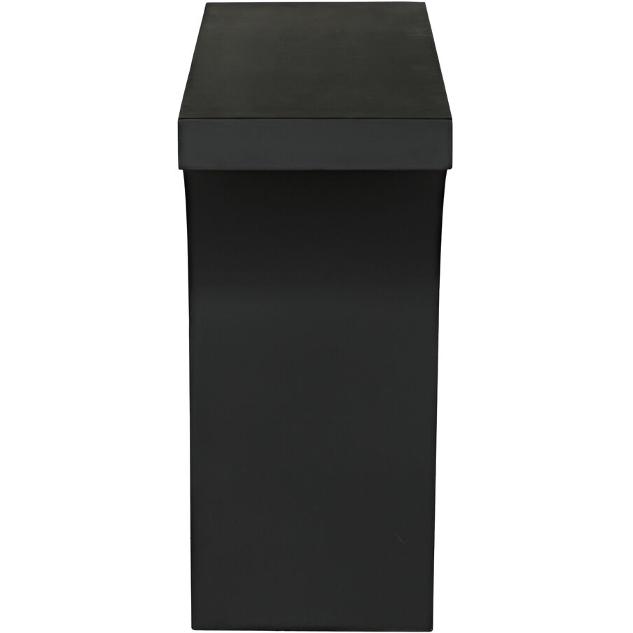 Maximus 35 X 30 inch Matte Black Console/Side Table