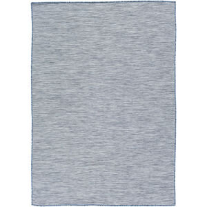 Pasadena 87 X 63 inch Denim/Dark Blue/Navy/Light Gray/Medium Gray Outdoor Rug