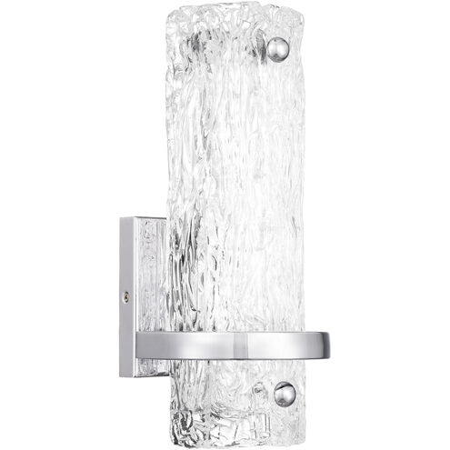 Pell 5 inch Polished Chrome Wall Sconce Wall Light, Small