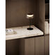 Brilla 10.5 inch 3 watt Black Table Lamp Portable Light