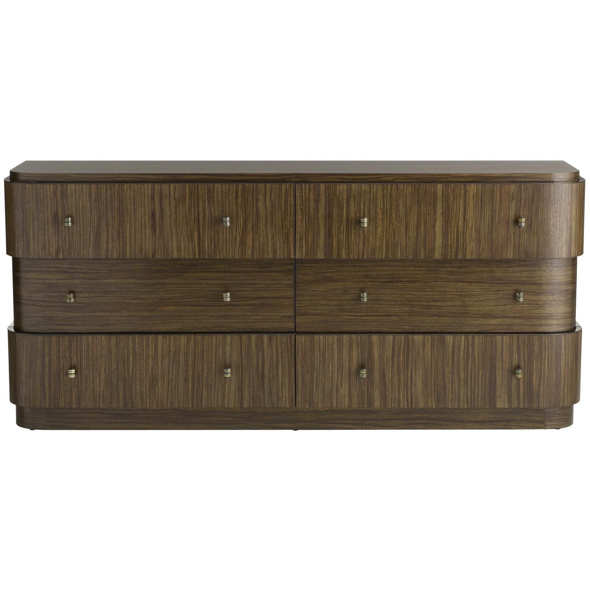 Jacques Brindle and Natural Faux Horn with Bronze Chest