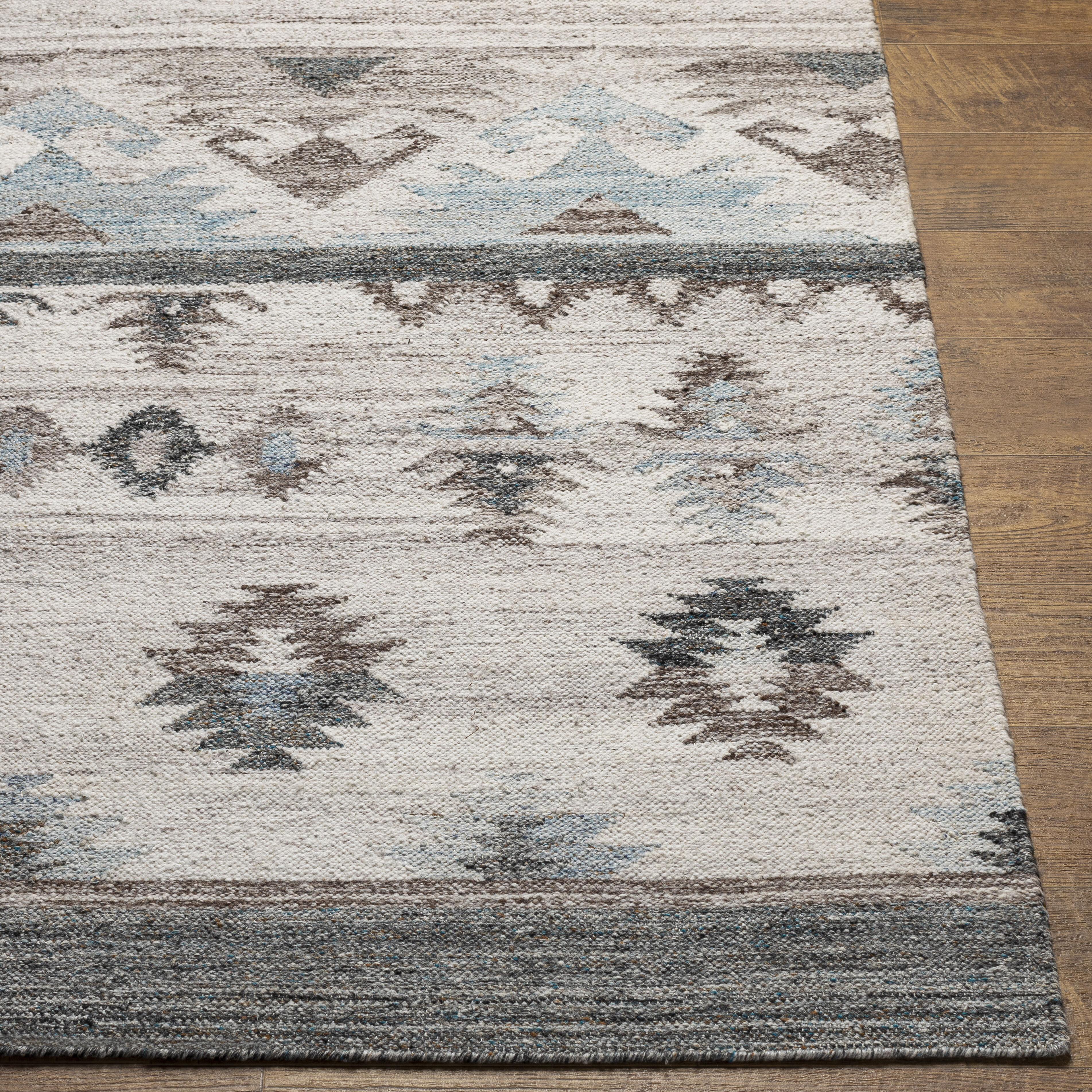 Alyssa 144 X 108 inch Light Grey Rug, Rectangle