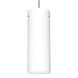 Stilo 18 1 Light Satin Nickel Cord Pendant Ceiling Light