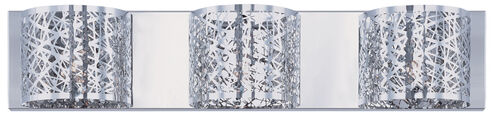 Troy 3 Light 24 inch Polished Chrome Bath Vanity Light Wall Light