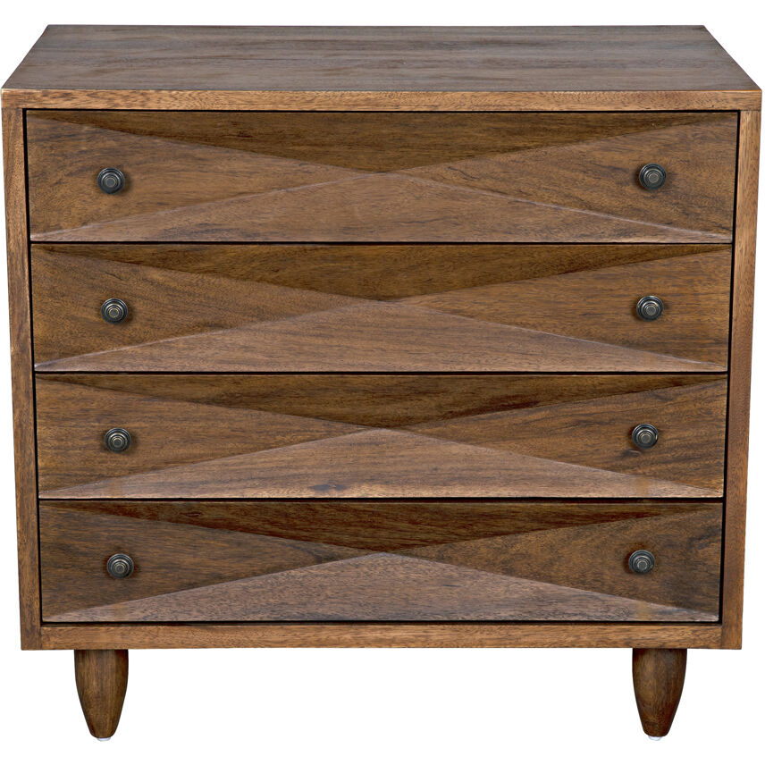 Diamond Dark Walnut Chest