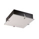 3form LED 16.5 inch Polished Chrome Flush Mount Ceiling Light