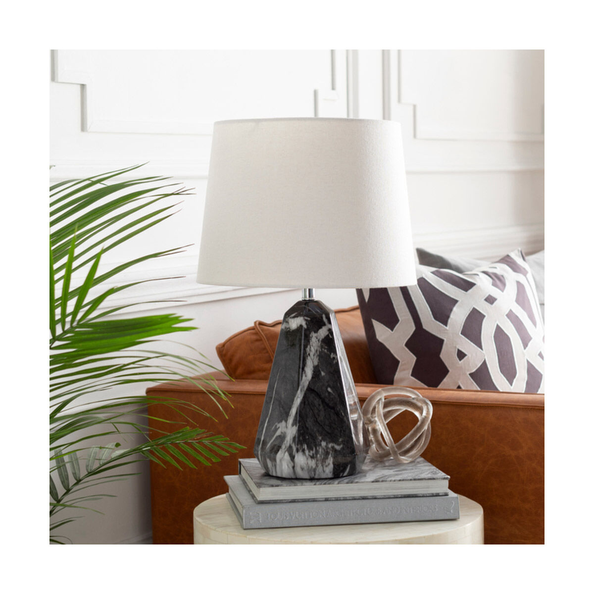 Destin 20.5 inch 100 watt Black Table Lamp Portable Light