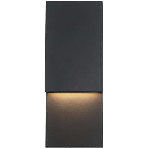 Nanton 1 Light 14 inch Black Outdoor Wall Sconce