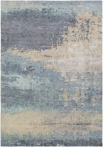 Baranof 156 X 108 inch Sky Blue Rug in 9 x 13, Rectangle