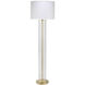 Vanderbilt 64 inch 150.00 watt Brass Floor Lamp Portable Light