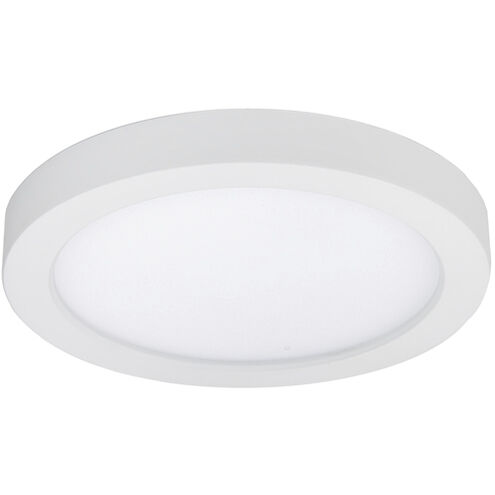 Round LED 5 inch White Flush Mount Ceiling Light in 3500K, 5in