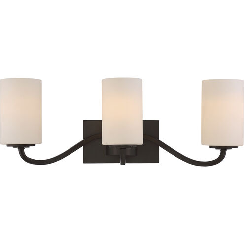 Willow 3 Light 23 inch Forest Bronze Vanity Light Wall Light