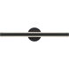 Drew & Jonathan Colt 1 Light 24 inch Midnight Black Bath Vanity Wall Light