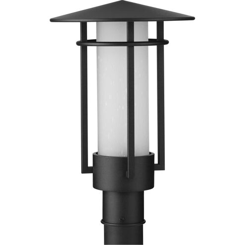 Exton 1 Light 17 inch Textured Black Outdoor Post Lantern