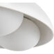 Alora Mood Robyn 3 Light 16 inch Antique White Flush Mount Ceiling Light