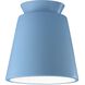 Radiance LED 7.5 inch Sky Blue Outdoor Flush Mount