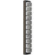 Tessera LED 5.1 inch Matte Black with Nutmeg Sconce Wall Light