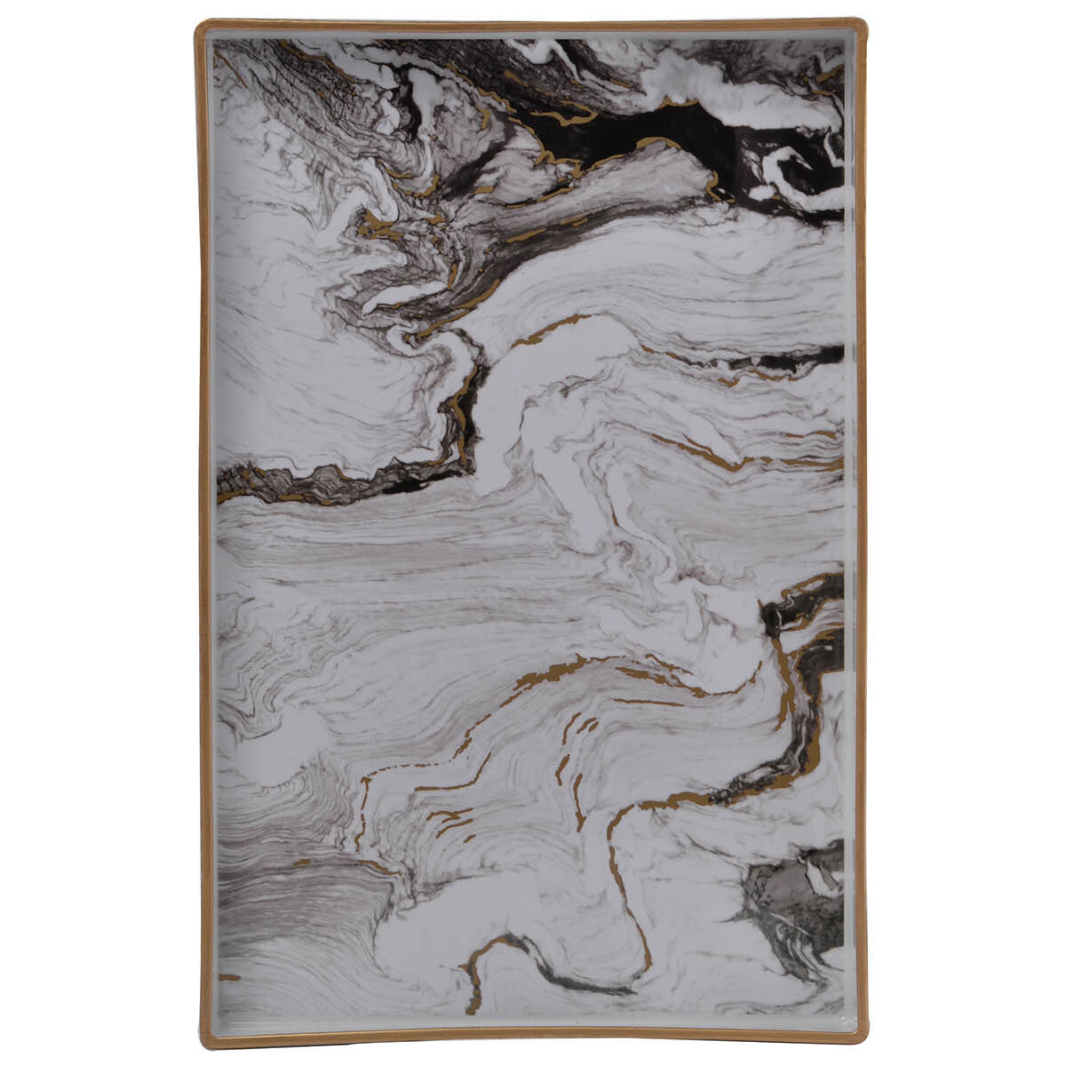 Effra White Tray, Set of 2