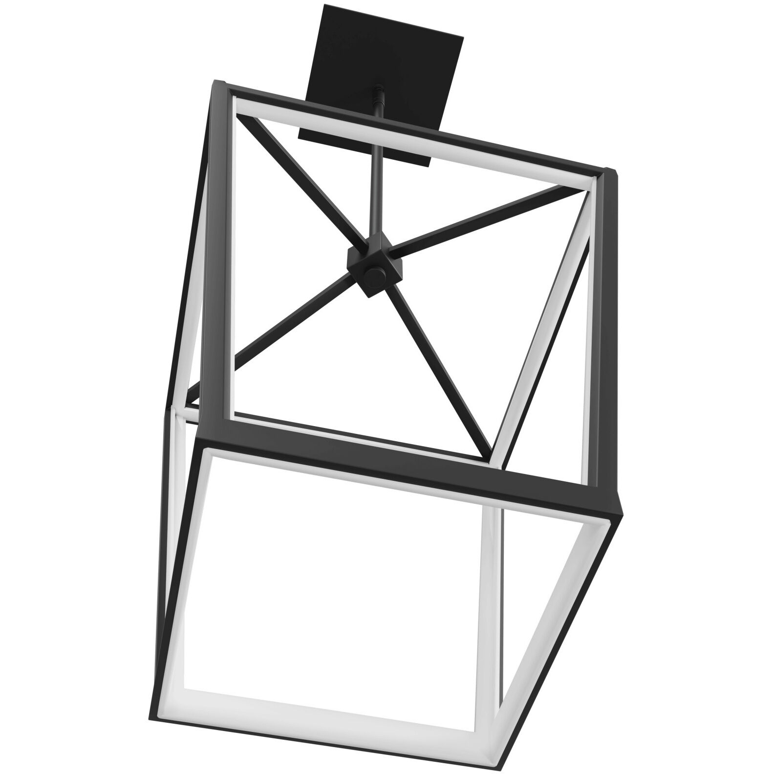 Park Ave. LED 13 inch Black Pendant Ceiling Light