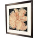 Secret Garden I Red and Pink and Brown and Beige Framed Art, Propac