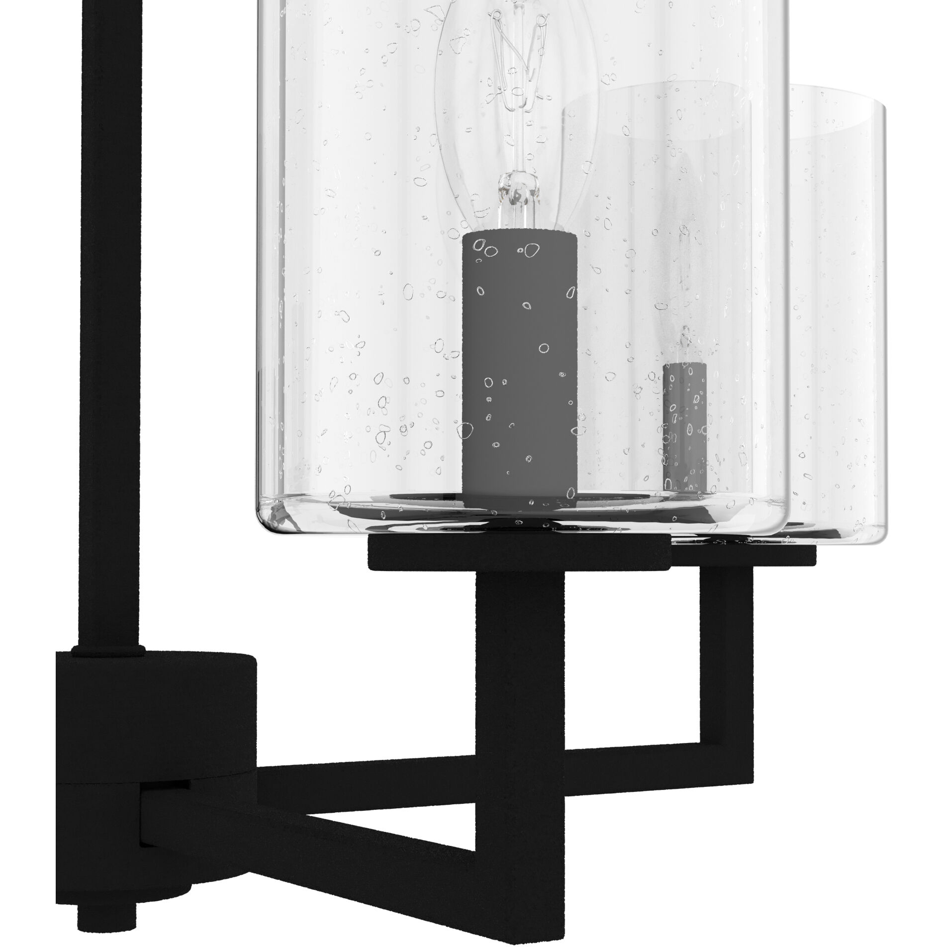 Kerrison 4 Light 20.5 inch Natural Black Iron Chandelier Ceiling Light