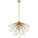 Dendelio 13 Light 30 inch Gold Chandelier Ceiling Light