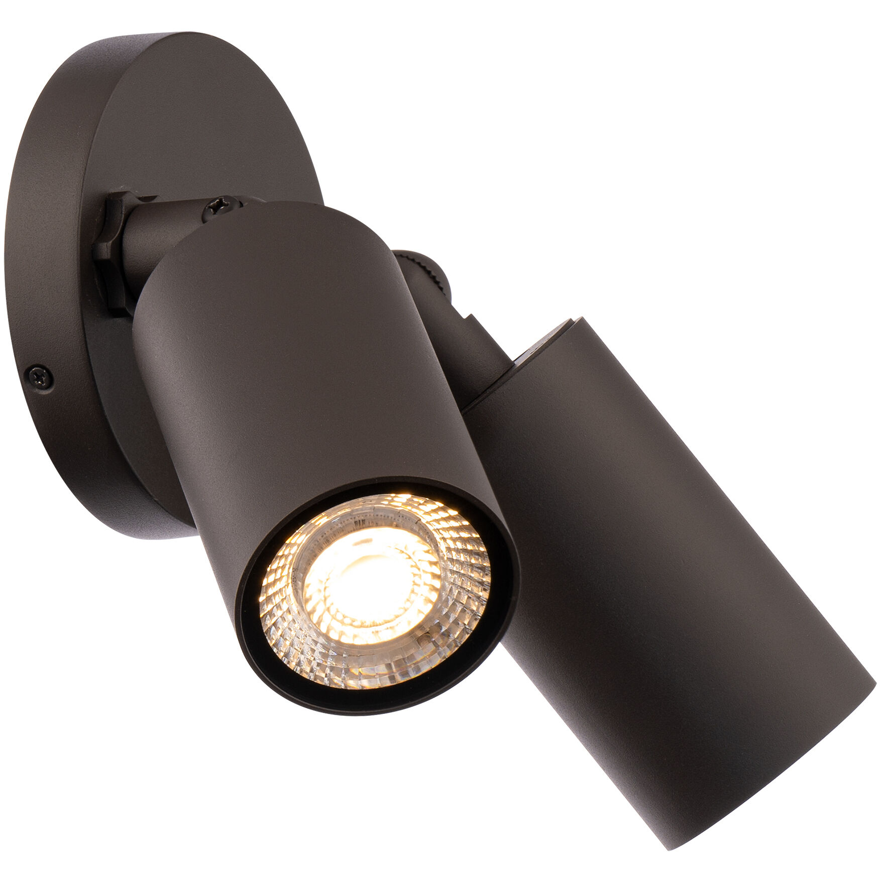 Cylinder LED 5.06 inch Bronze Outdoor Wall Lighting, WAC Limited