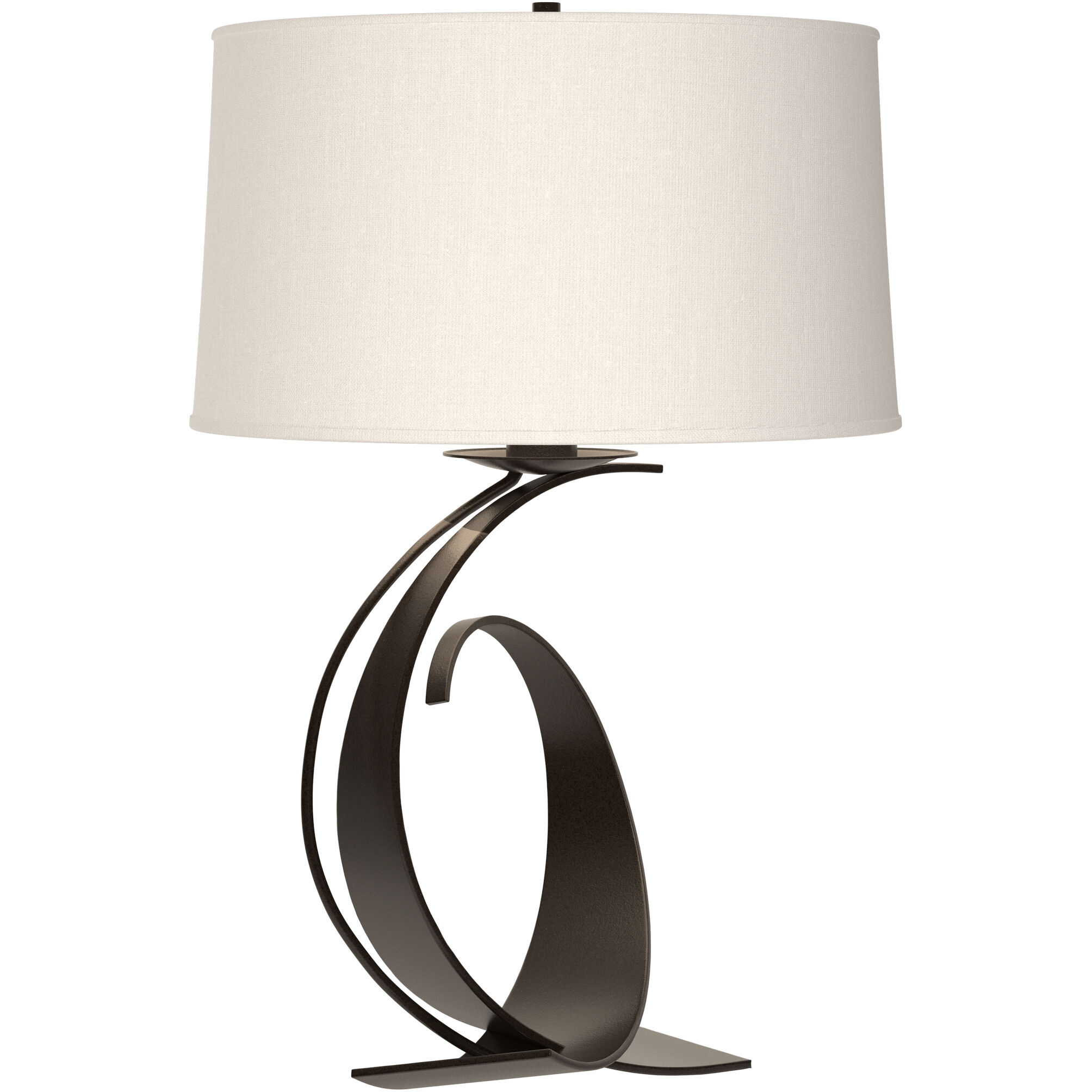 Fullered Impressions 29 inch 150 watt Oil Rubbed Bronze Table Lamp Portable Light in Natural Anna, Large