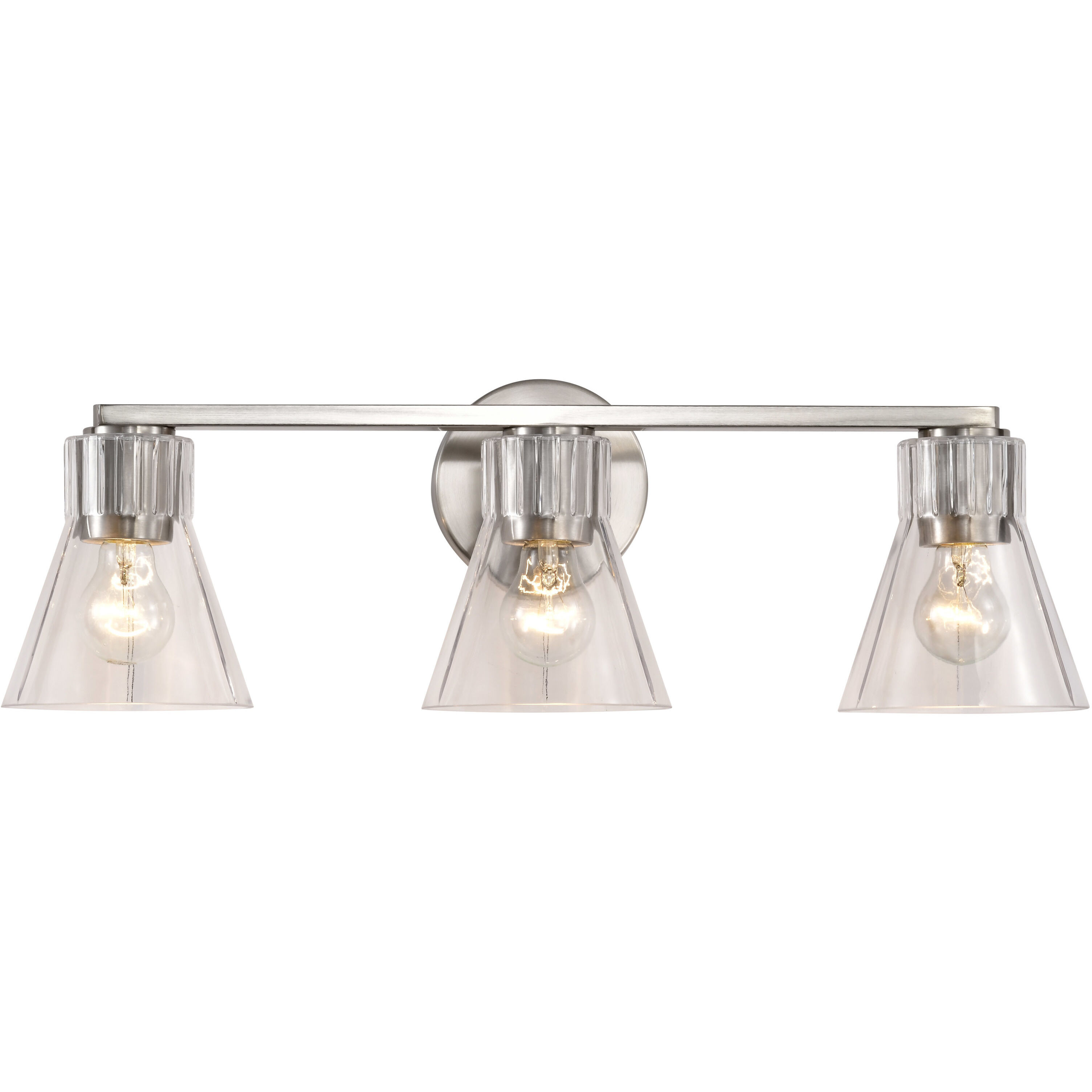 Gianna 24 inch Brushed Nickel Vanity Wall Light