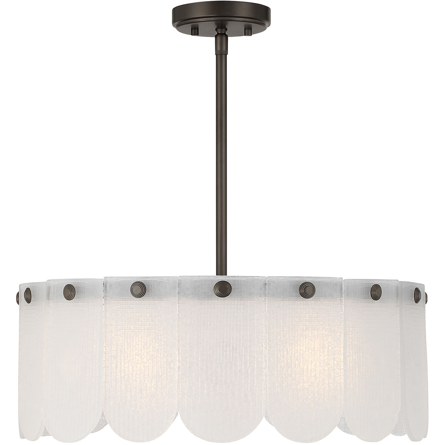 Ashton 4 Light 20.00 inch Semi-Flush Mount