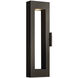 Atlantis LED 24 inch Bronze Outdoor Wall Mount Lantern, Large