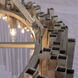 Matrix 10 Light 30 inch Rainy Night Chandelier Ceiling Light