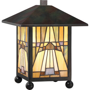 Inglenook 11 inch Valiant Bronze Table Lamp Portable Light, Naturals