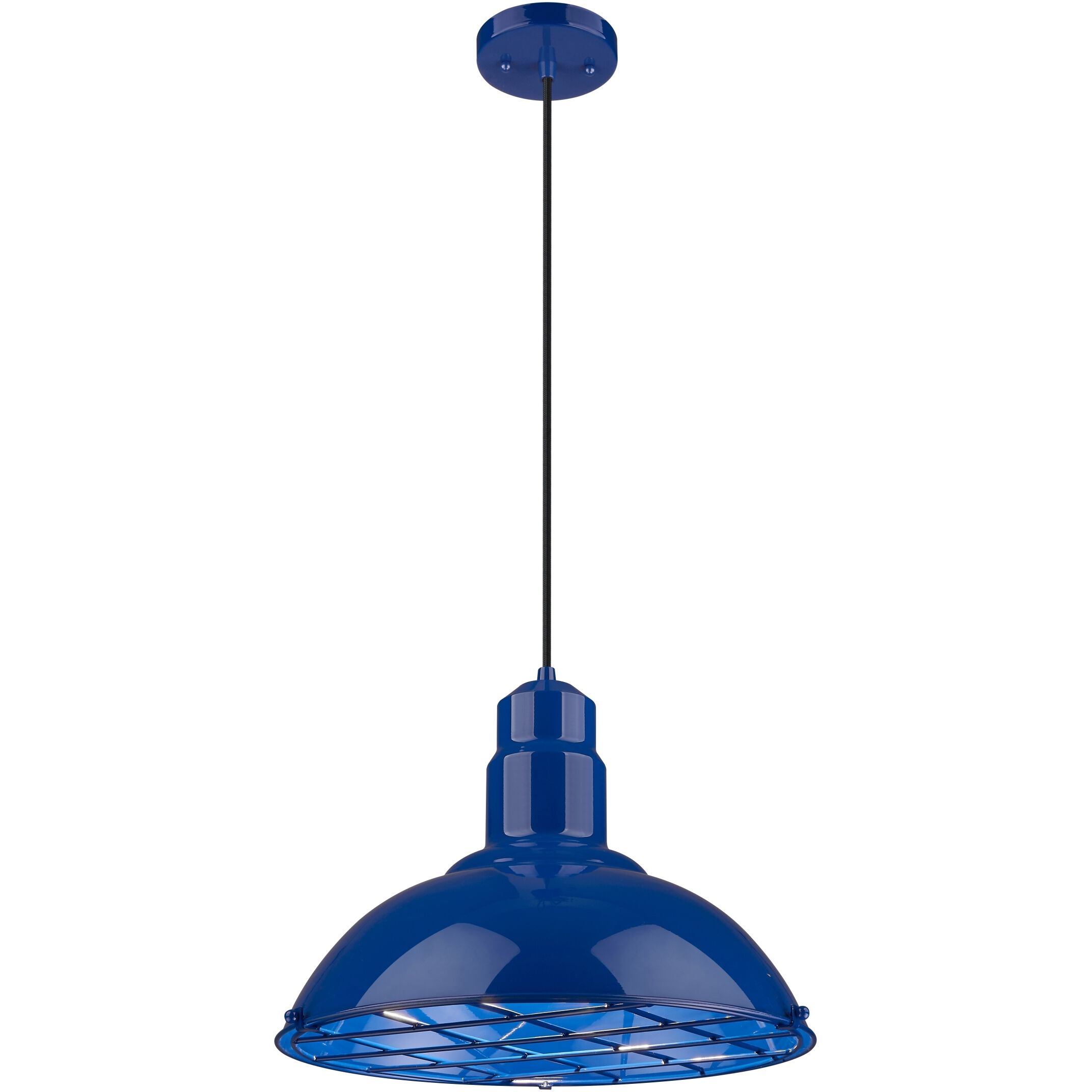 Langston 1 Light 16 inch Blue Pendant Ceiling Light