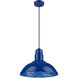 Langston 1 Light 16 inch Blue Pendant Ceiling Light