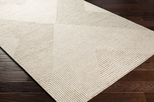 Tunus 72 X 48 inch Light Gray Rug in 4 X 6, Rectangle
