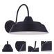 Landmark 1 Light 14.96 inch Midnight Outdoor Lantern