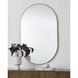 Beckah 40 X 26 inch Satin Brass and Clear Mirror