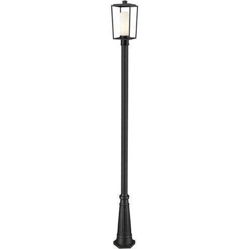 Sheridan 1 Light 111.5 inch Black Outdoor Post Mounted Fixture