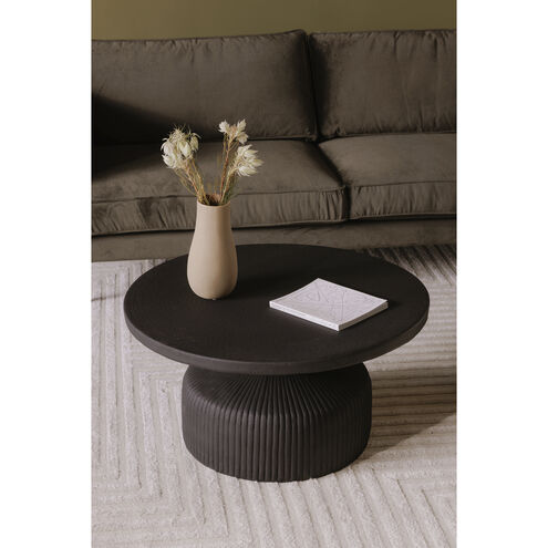 Yoli 30 X 30 inch Black Coffee Table