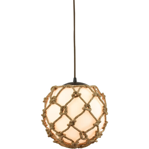 Coastal Inlet 1 Light 11 inch Oil Rubbed Bronze Multi Pendant Ceiling Light in Standard, Configurable