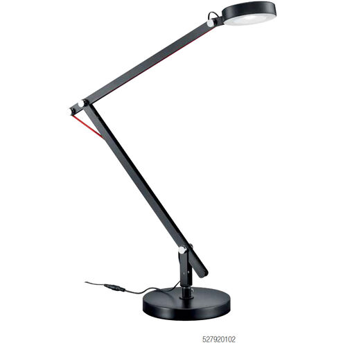 Amsterdam 39 inch 5 watt Black Desk Lamp Portable Light